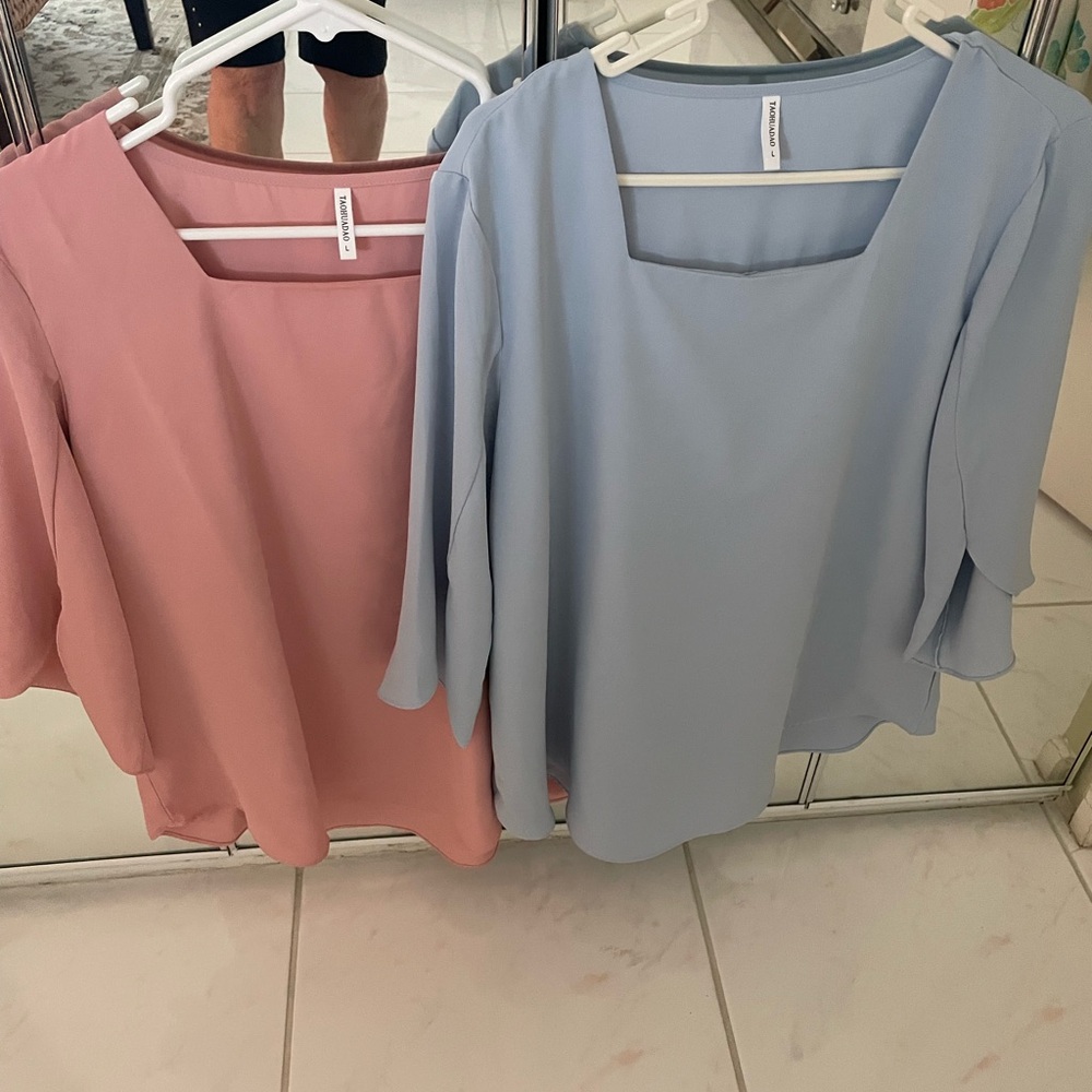2 EUC blouses for the cost of less than 1- Firm